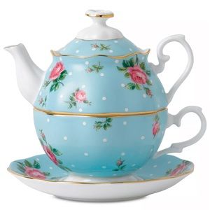 ROYAL ALBERT
Polka Blue Tea For One Set
